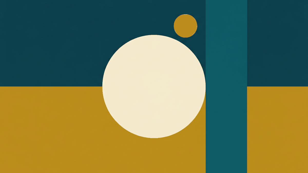 Flat illustration of a residence permit card, a bank statement and a pair of sandals on a beach chair, deep teal and gold