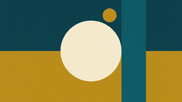 Flat illustration of a residence permit card, a bank statement and a pair of sandals on a beach chair, deep teal and gold