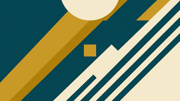 Flat illustration of a driving licence card, a helmet and a set of car keys on a road map, deep teal and gold